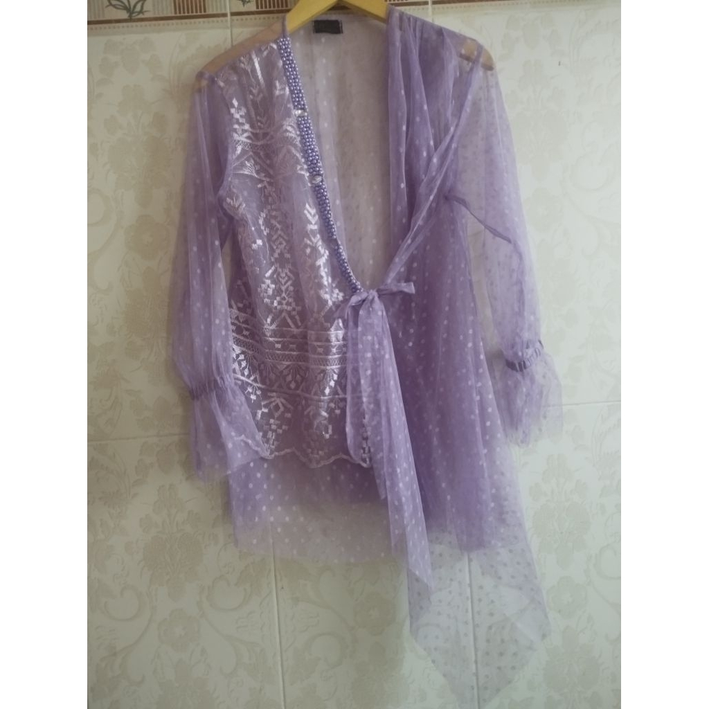 Outer Bruklat warna lilac