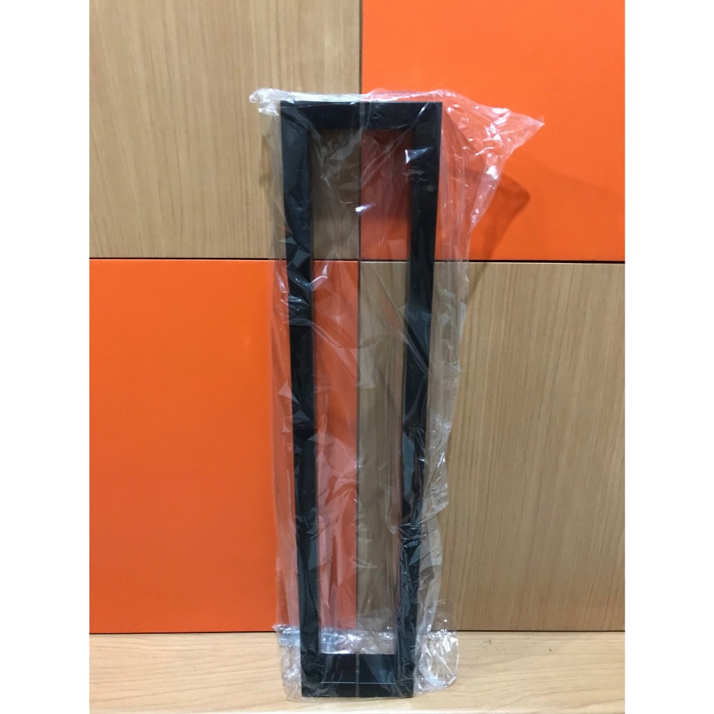 PULL HANDLE SQ PH 801 30X15X350X365 BLACK Handle Pintu Minimalis