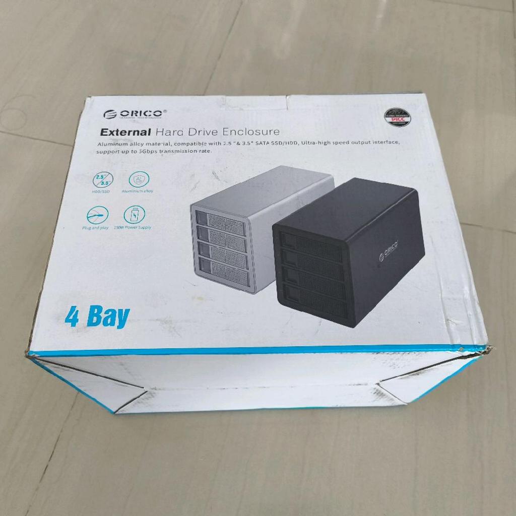 ORICO 3549RU3 External DAS / NAS HDD Hardisk Drive Enclosure 4 Bay RAID