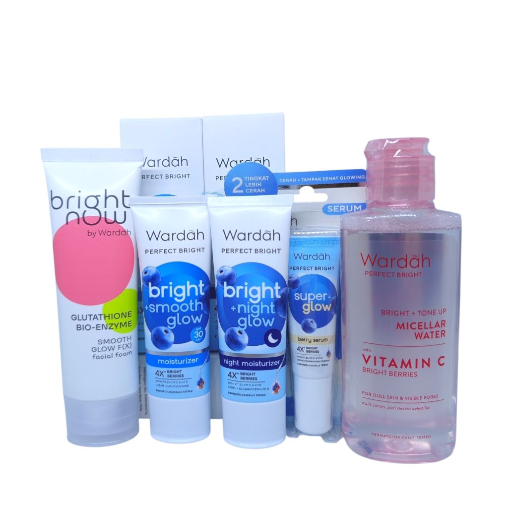 Wardah Perfect Bright Normal Skin Paket/Wardah Paket Skincare Pemula/Wardah Paket Skincare Remaja