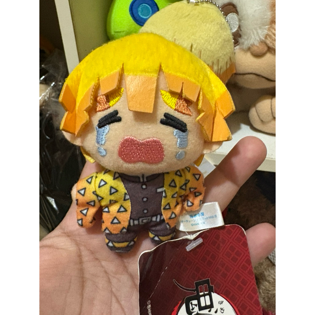 Gantungan Kunci Crying Zenitsu Demon Slayer Sega
