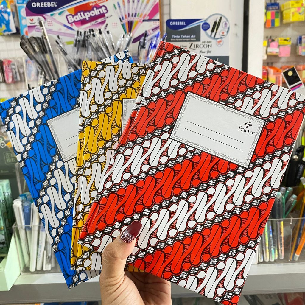 Buku Hardcover Kwarto Forte Tebal Isi 200 Lembar