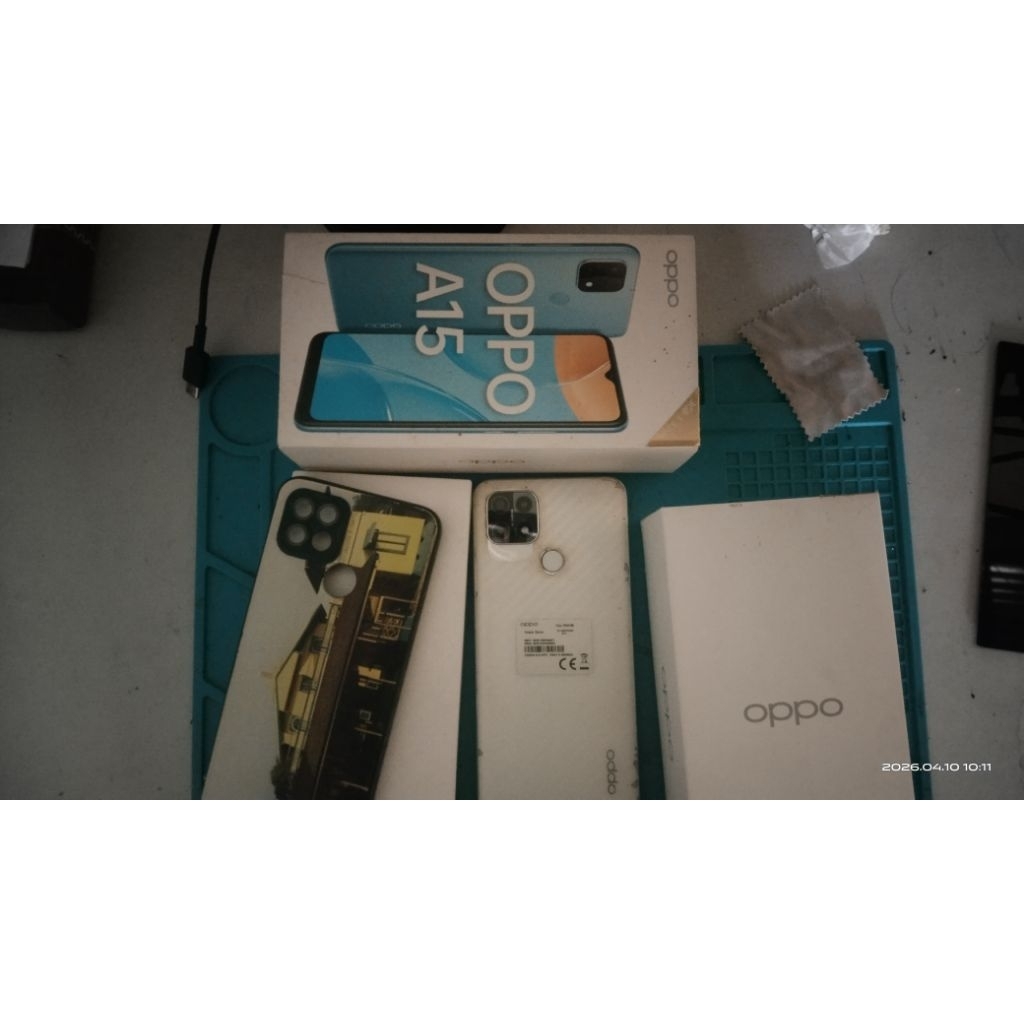 Hp Oppo A15 minus second bekas