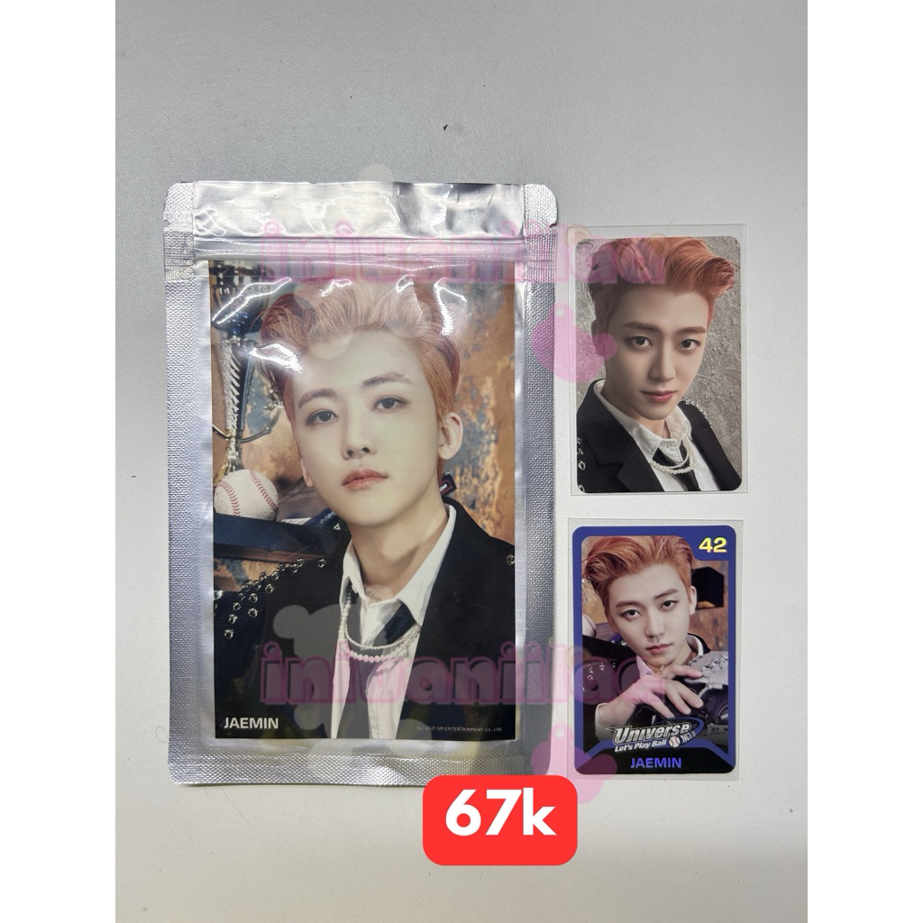 PHOTOCARD SET JAEMIN UNIVERSE MD LETS PLAY BALL 4X6 PHOTO