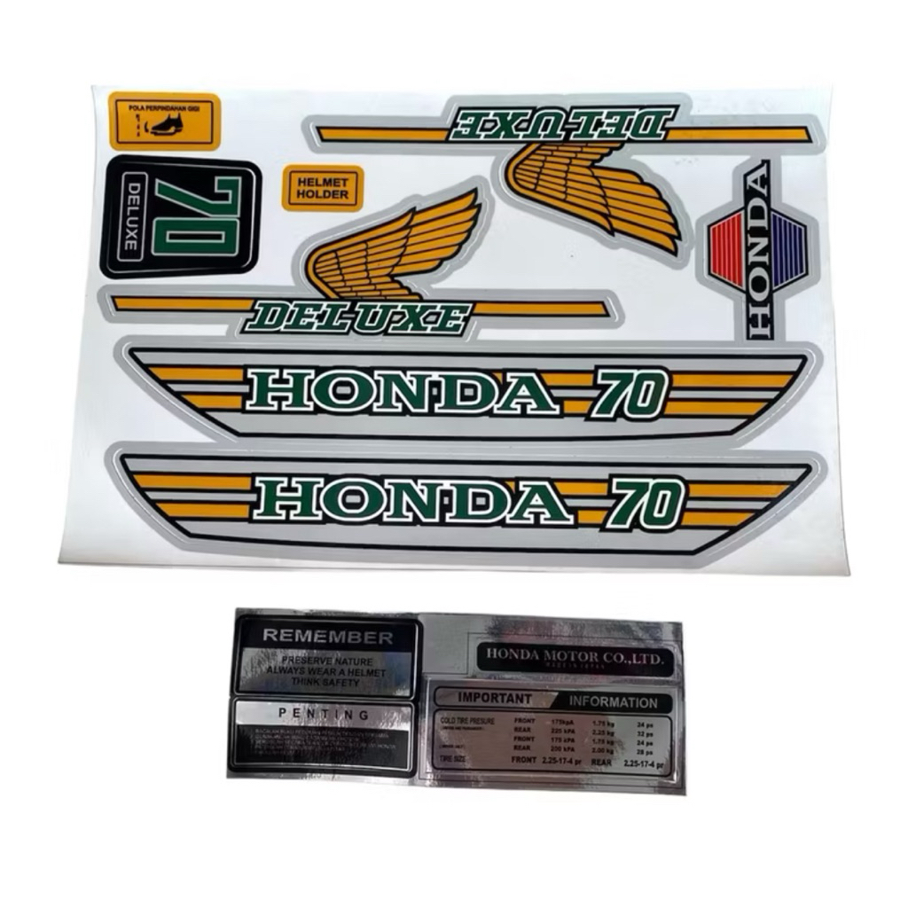 striping body honda c70 list body honda c70 sticker body honda c70 lis body jangkrik list body honda