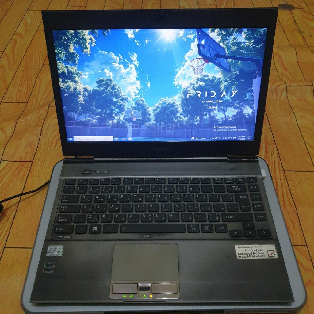 LAPTOP TOSHIBA SECOND (RAM 6GB) *BONUS STAND KIPAS LAPTOP*