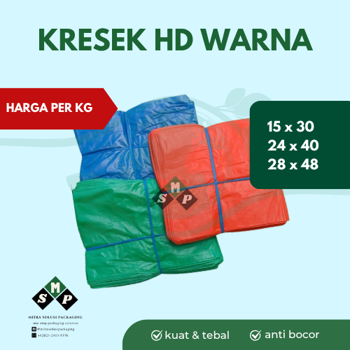 [PER KG] KRESEK KILOAN WARNA RANDOM - HARGA PER KG / KRESEK LOS / KRESEK HD KILOAN / KRESEK HDPE MER