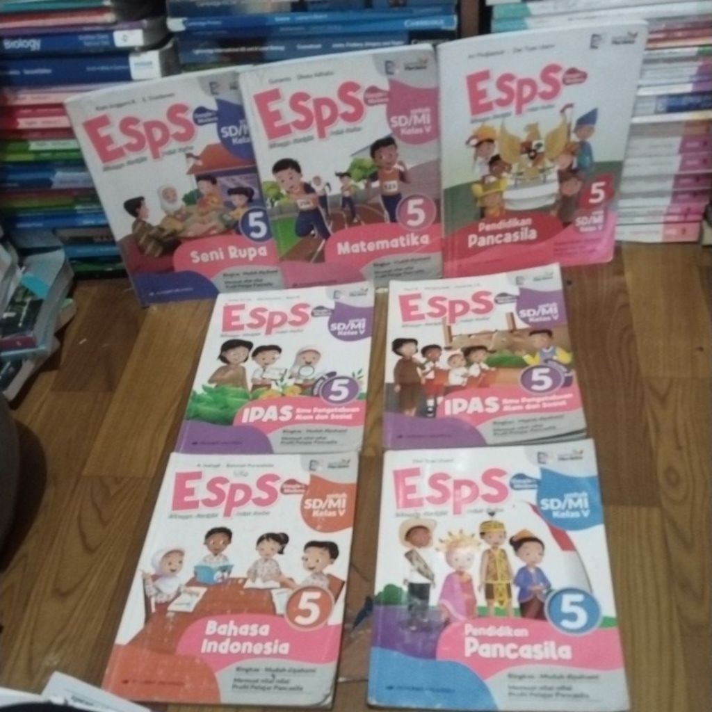 Esps SD Kelas 5 Kurikulum Merdeka Original Bekas