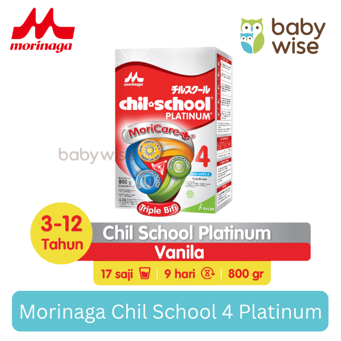 Morinaga Chil School 4 Susu Formula Platinum - Susu Anak 3-12 Tahun