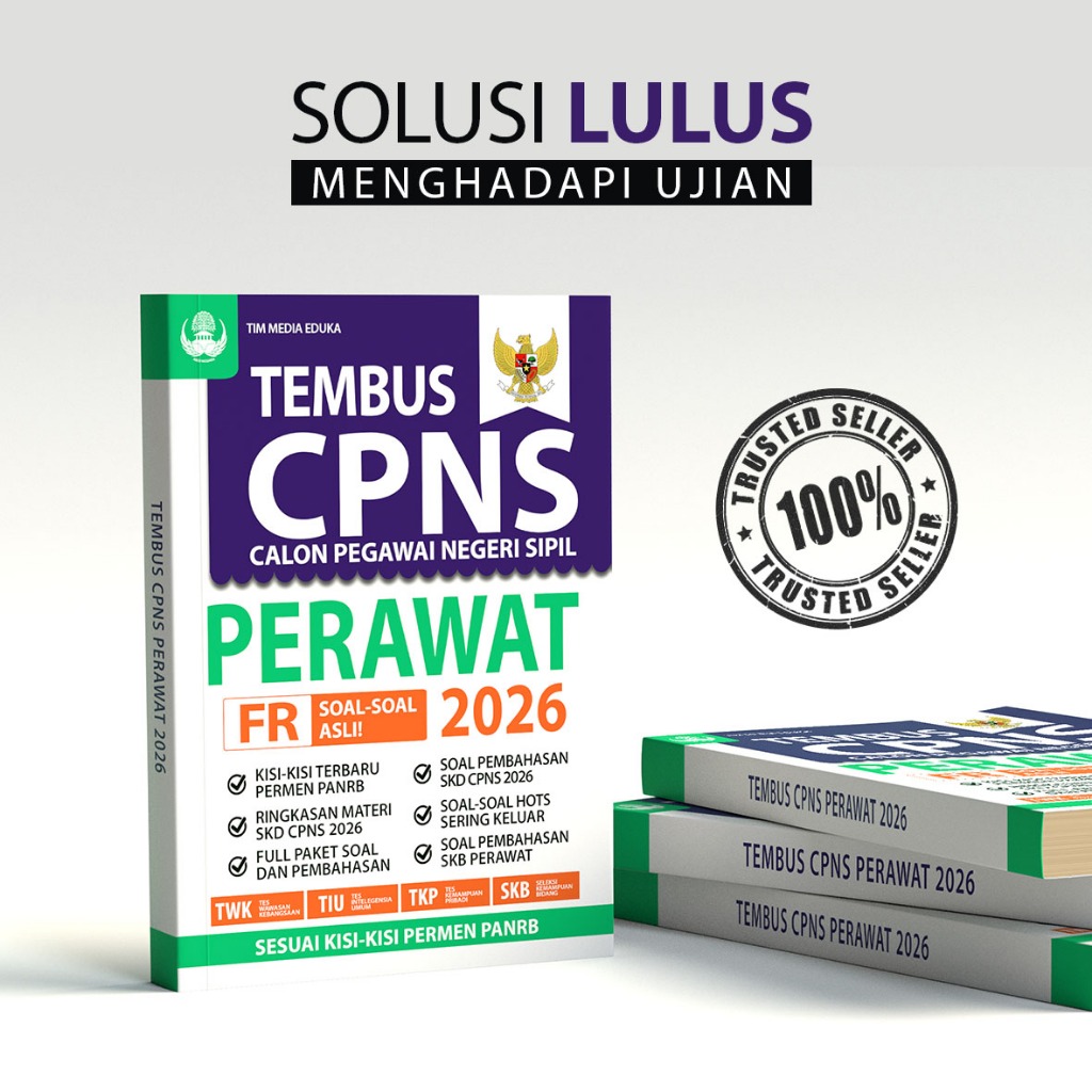 Buku Tes CPNS PPPK - Tebus TES CPNS PERAWAT 2026 - CPNS Perawat