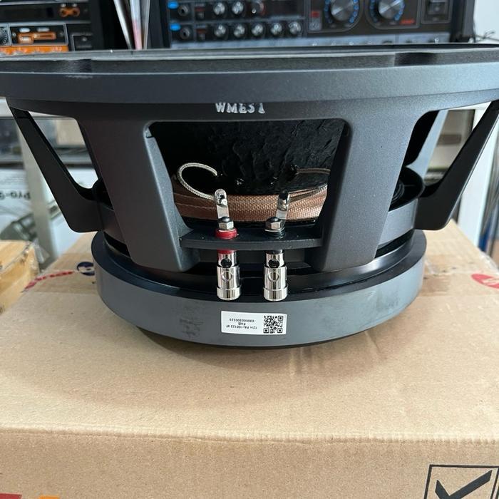 Speaker komponen ACR Fabulous 100122 W / 100122W – 12 inch woofer coil 4 inch Original 800-1600 watt