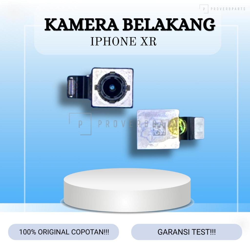 KAMERA BELAKANG IPHONE XR ORIGINAL COPOTAN