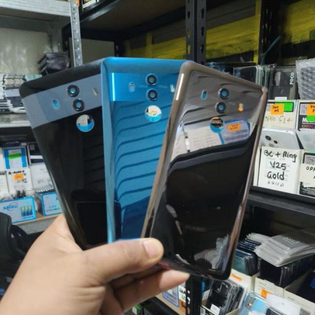 backdoor backcover back glass  + ring lensa kamera Huawei mate 10 pro