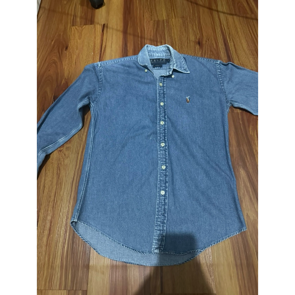 preloved polo ralph lauren slim fit cotton shirt unisex