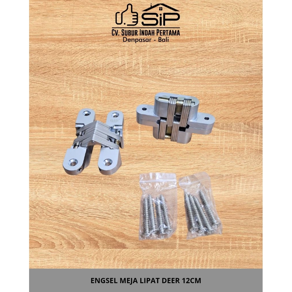 ENGSEL MEJA LIPAT DEER 12CM/Engsel Tanam Lipat