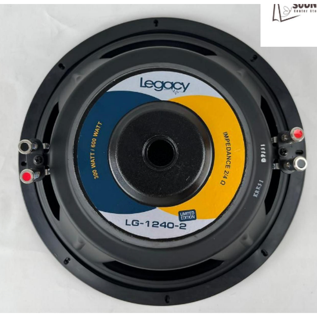 SPEAKER SUBWOOFER LEGACY 1240 LG-1240-2 / LG 1240 12 Inch – 300 WATT WOOFER LIMITED EDITION