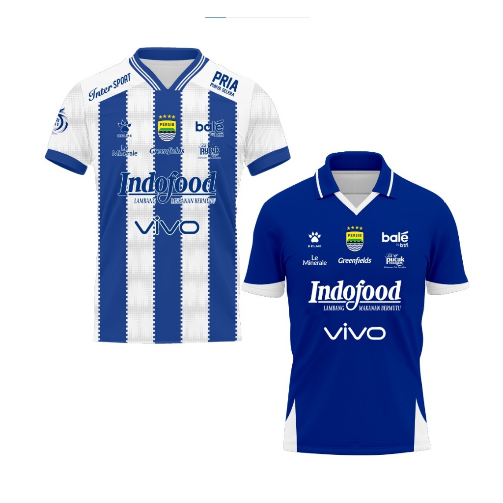 Jersey Persib Champions / jersey Persib juara / jersey vintage Persib / jersey retro Persib