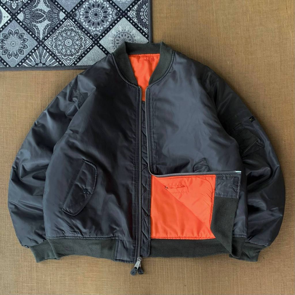 jaket Ma1 Rotcho size XXXL jumbo (seperti baru) 100% original 100426B
