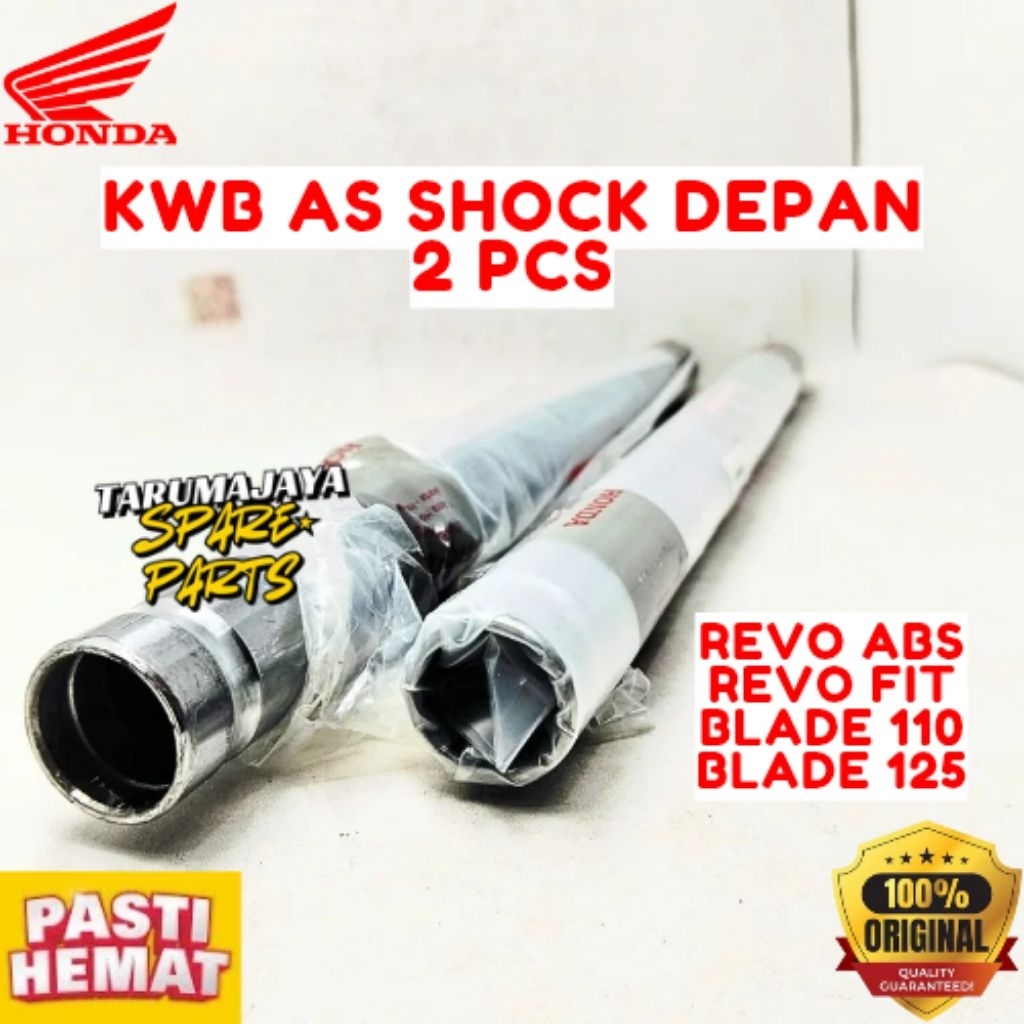 AS SHOCK DEPAN 2 PCS ORIGINAL HONDA KODE KWB, AS SHOCK DEPAN 2 PCS REVO ABS, AS SHOCK DEPAN 2 PCS SU