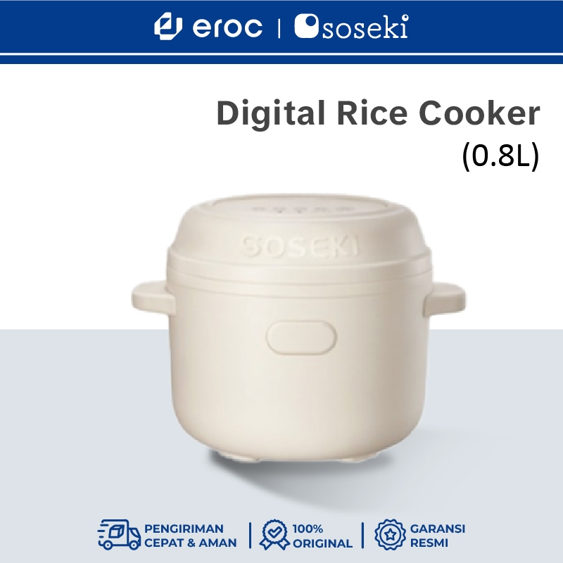 SOSEKI Digital Rice Cooker Mini 0,5 & 0,8 Liter