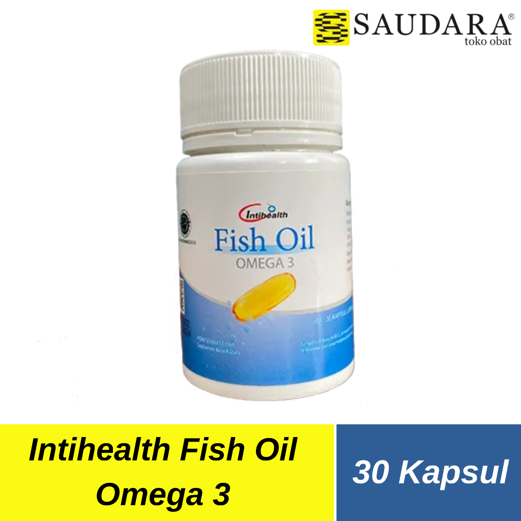 Intihealth Fish Oil Omega 3 (30 Kapsul Lunak)