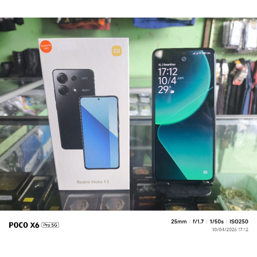 XIAOMI REDMI NOTE 13 4G SECOND (8/256GB) ORIGINAL FULLSET