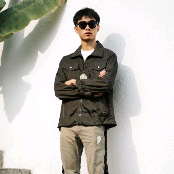 Troublemaker Overshirt Jaket Buckingham Black