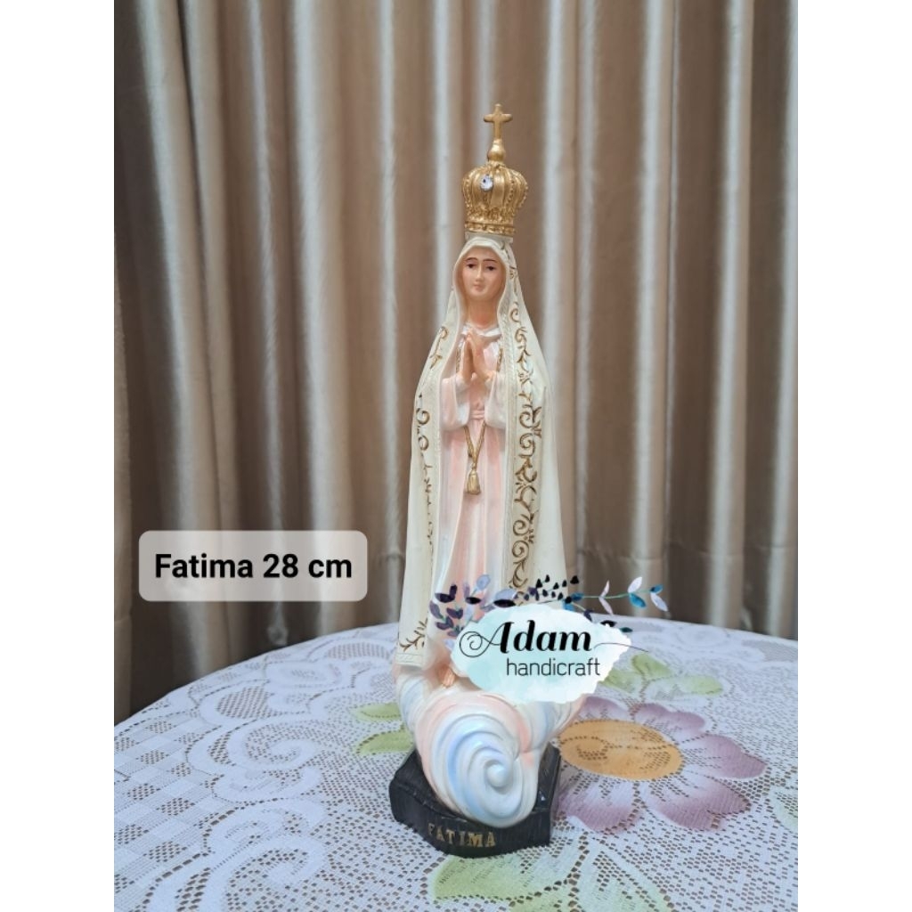 Patung Maria Fatima 28  cm