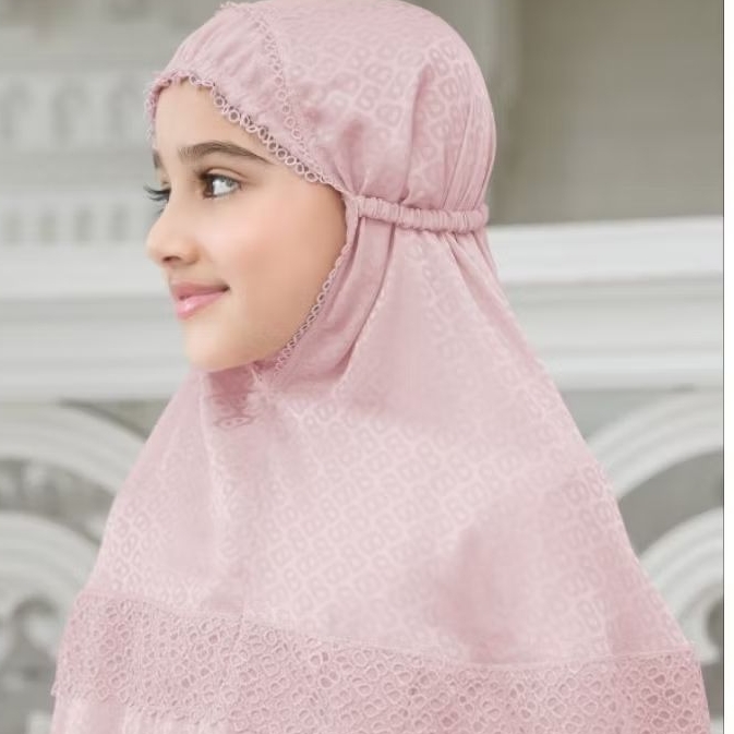 Safa Kids Prayer Robe Buttonscarves Mukena Travel Anak