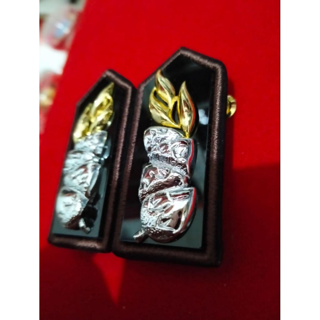 Bros Kerah Monogram/Monogram Polri/Tanda Polri Pdh/Monogram Premium/Monogram Lis Bordir Mika
