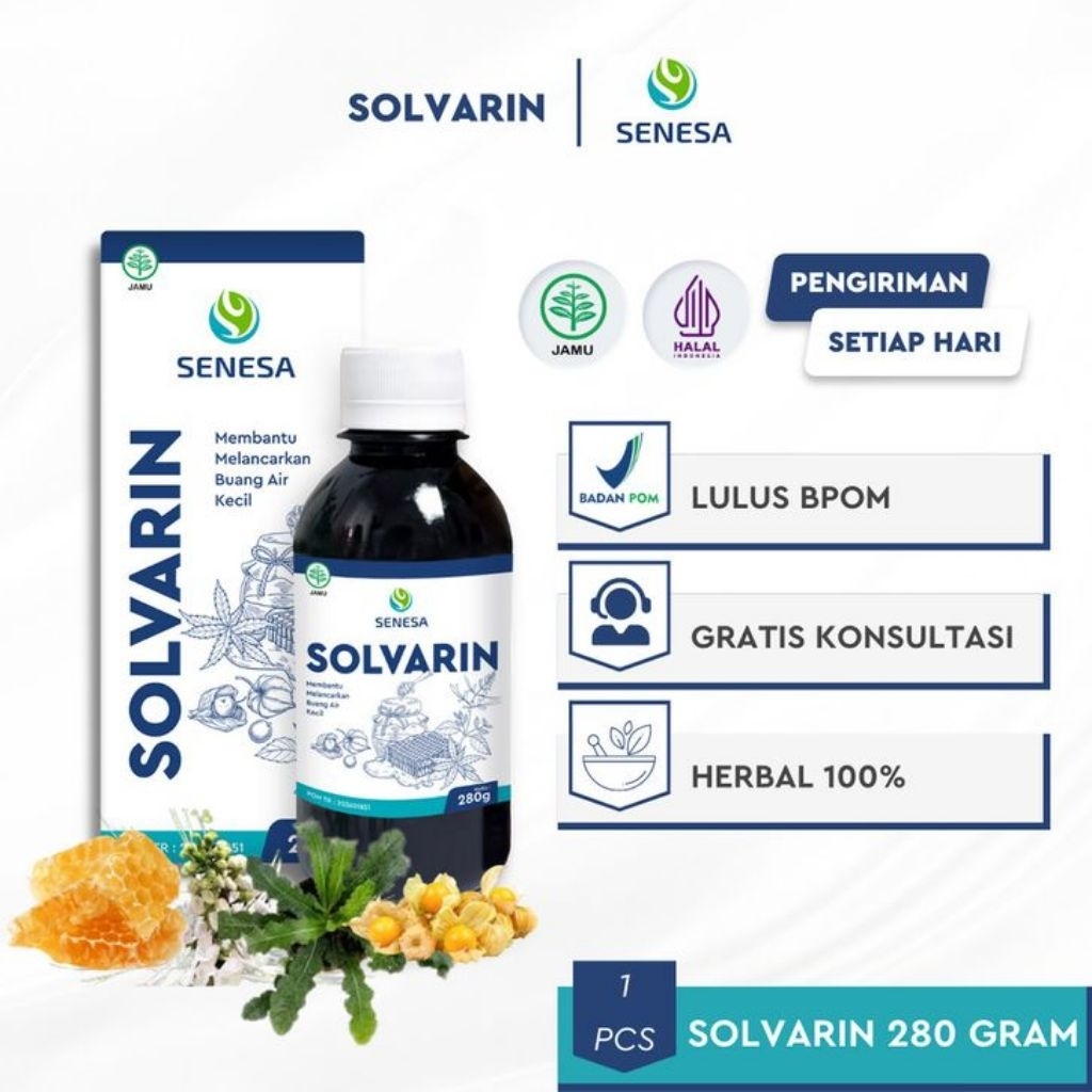 SANESA MADU SOLVARIN ORIGINAL AMPUH UNTUK GEJALA GINJAL BERMASALAH