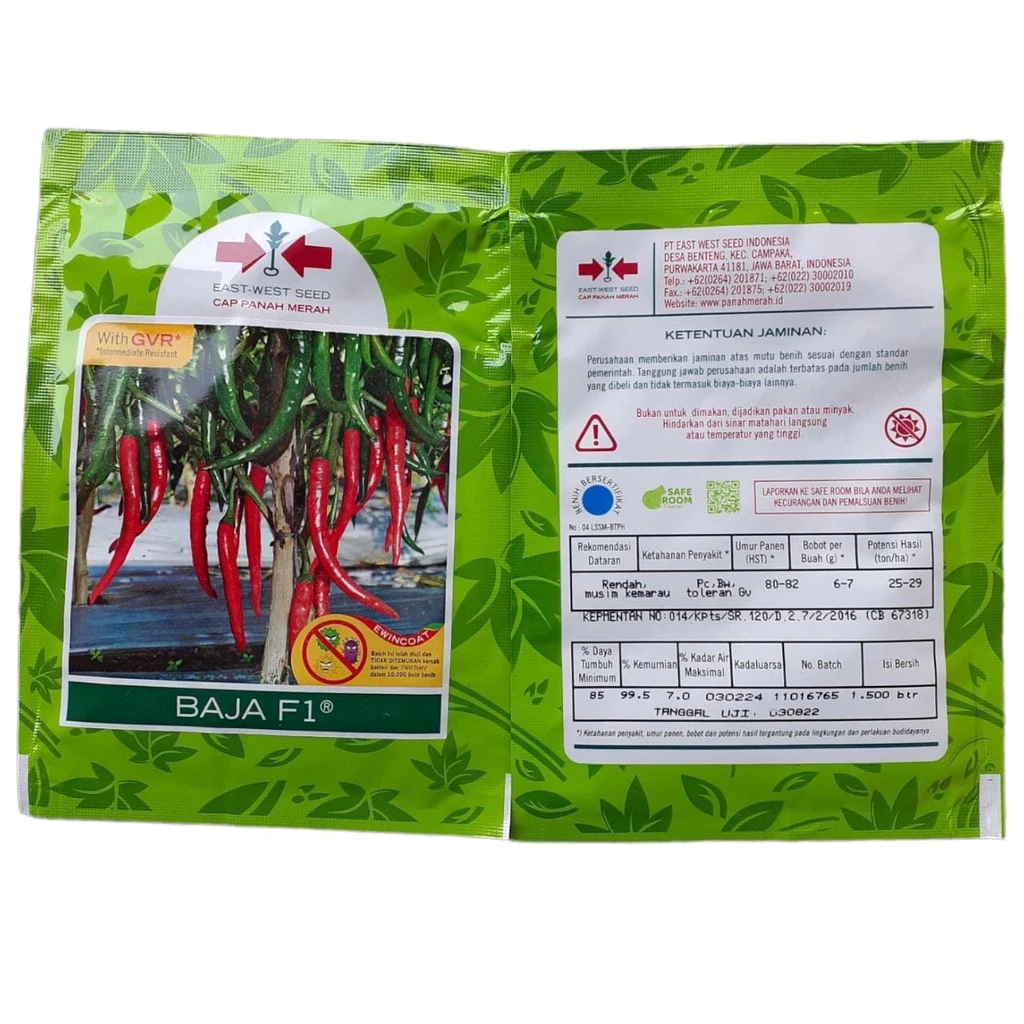 DISKON Benih Panah Merah – Cabe Merah Besar Baja F1