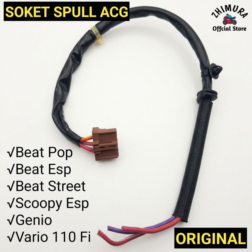 Soket Spull Acg Beat Fi Vario 110 Fi Spacy Fi Scoopy Fi Beat Pop Esp Street ORIGINAL