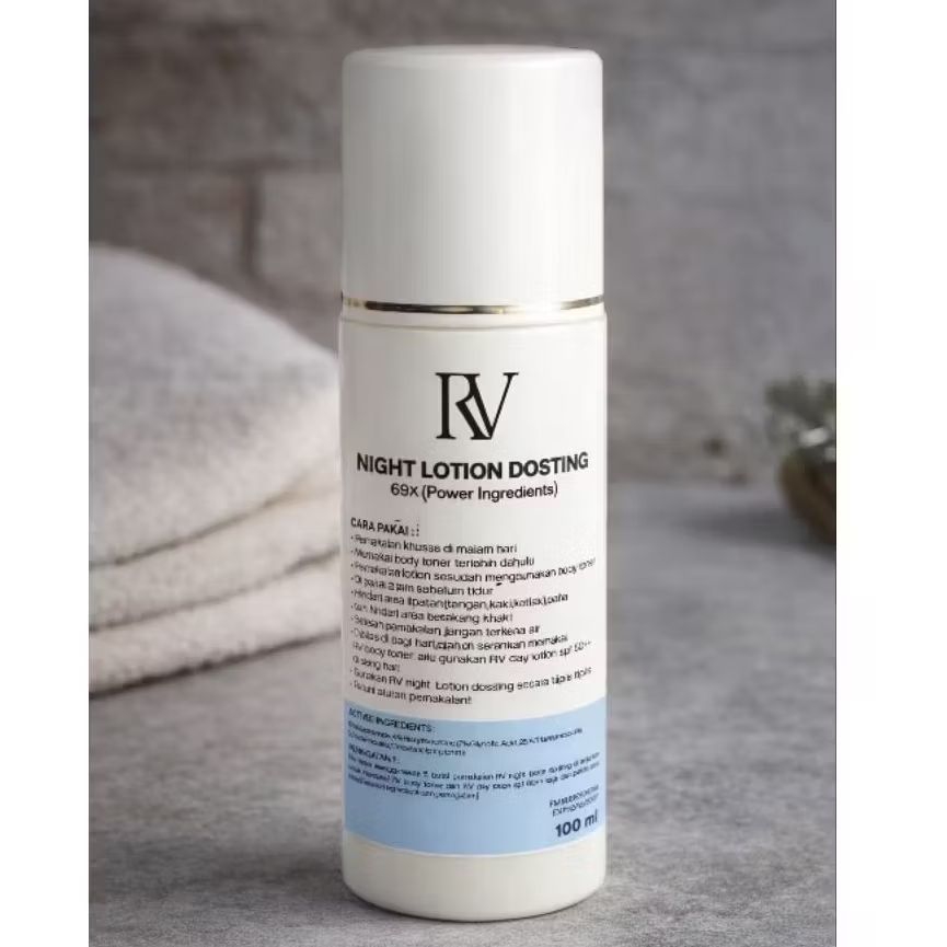 NIGHT LOTION RV DOSTING 69× MENCERAHKAN