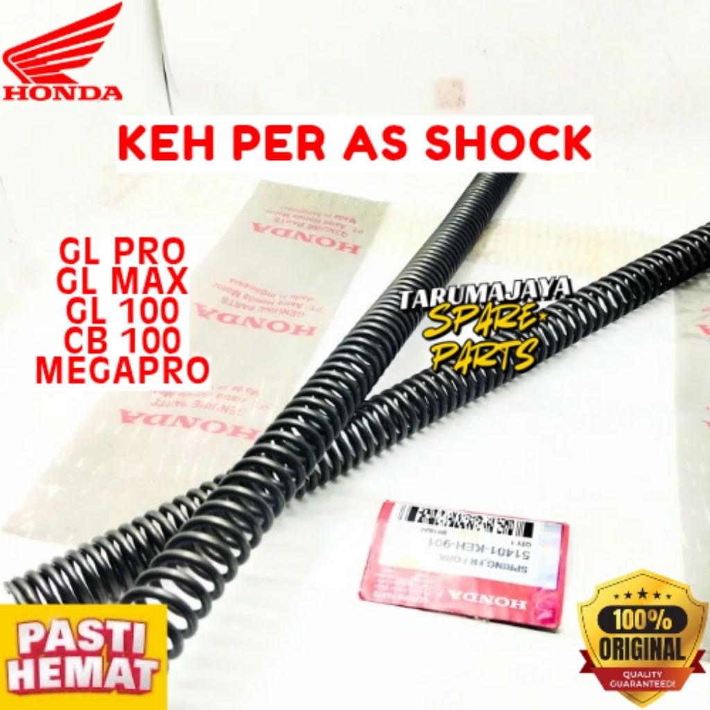 PER AS SHOCK ORIGINAL HONDA KODE KEH, PER AS SHOCK GL PRO PER AS SHOCK GL MAX, PER AS SHOCK GL 100, 