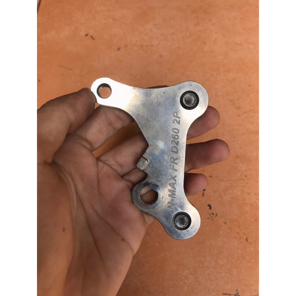 Breket Kaliper Nissin Samurai Nmax/Aerox Original Piringan 260mm