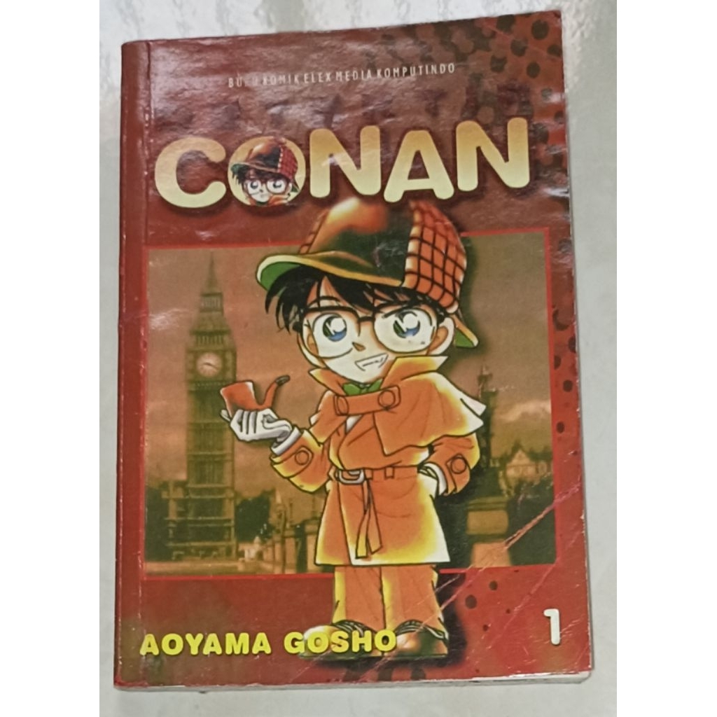 komik detektif Conan vol 1 original (warna)