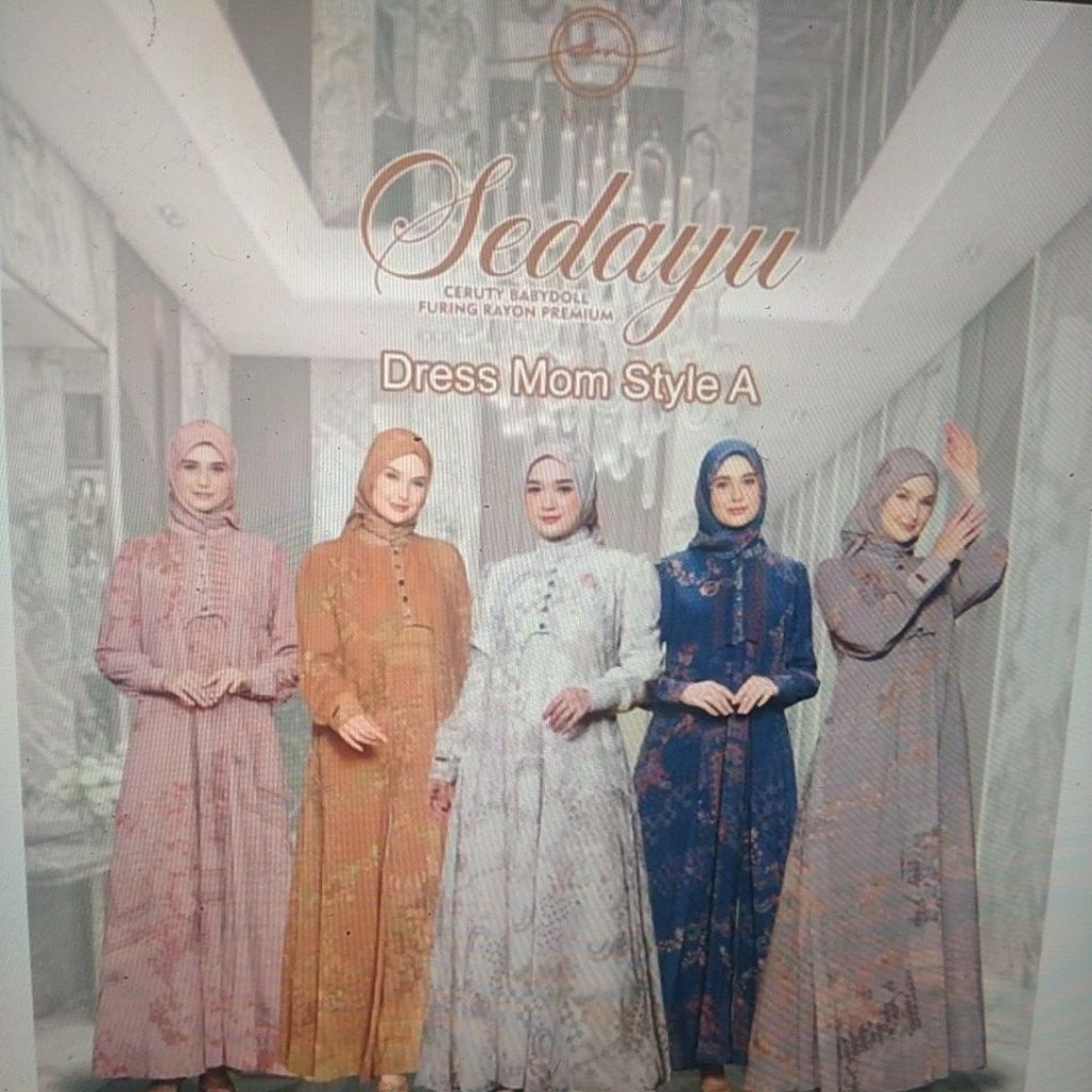 Sedayu Mom By ZAMEERA GAMIS ELEGAN S-3XL