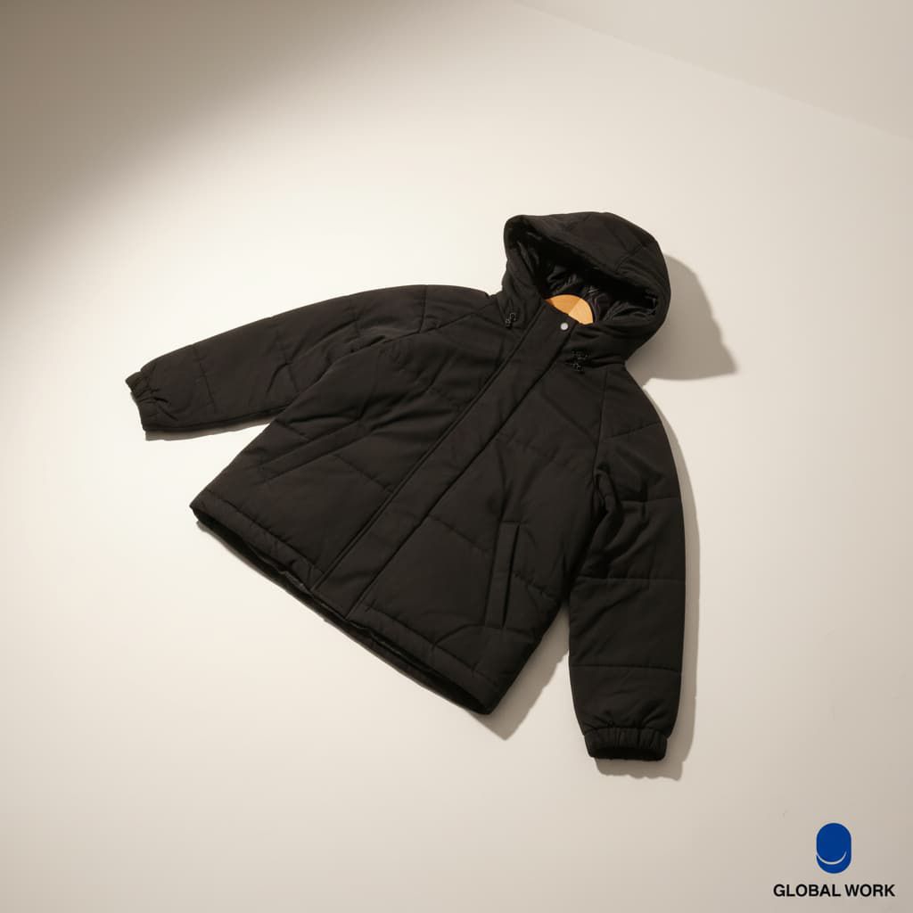 Global Work Jacket Gelembung Tebal