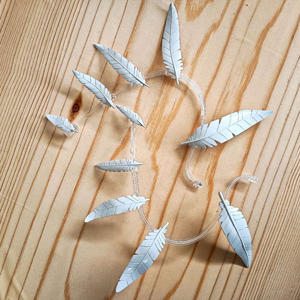 SERAPHIM EFEK BULU MODEL HEART MG WING SUPERNOVA