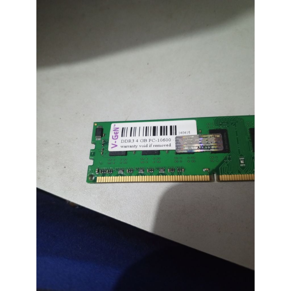 ram DDR3  4 GB PC 10600