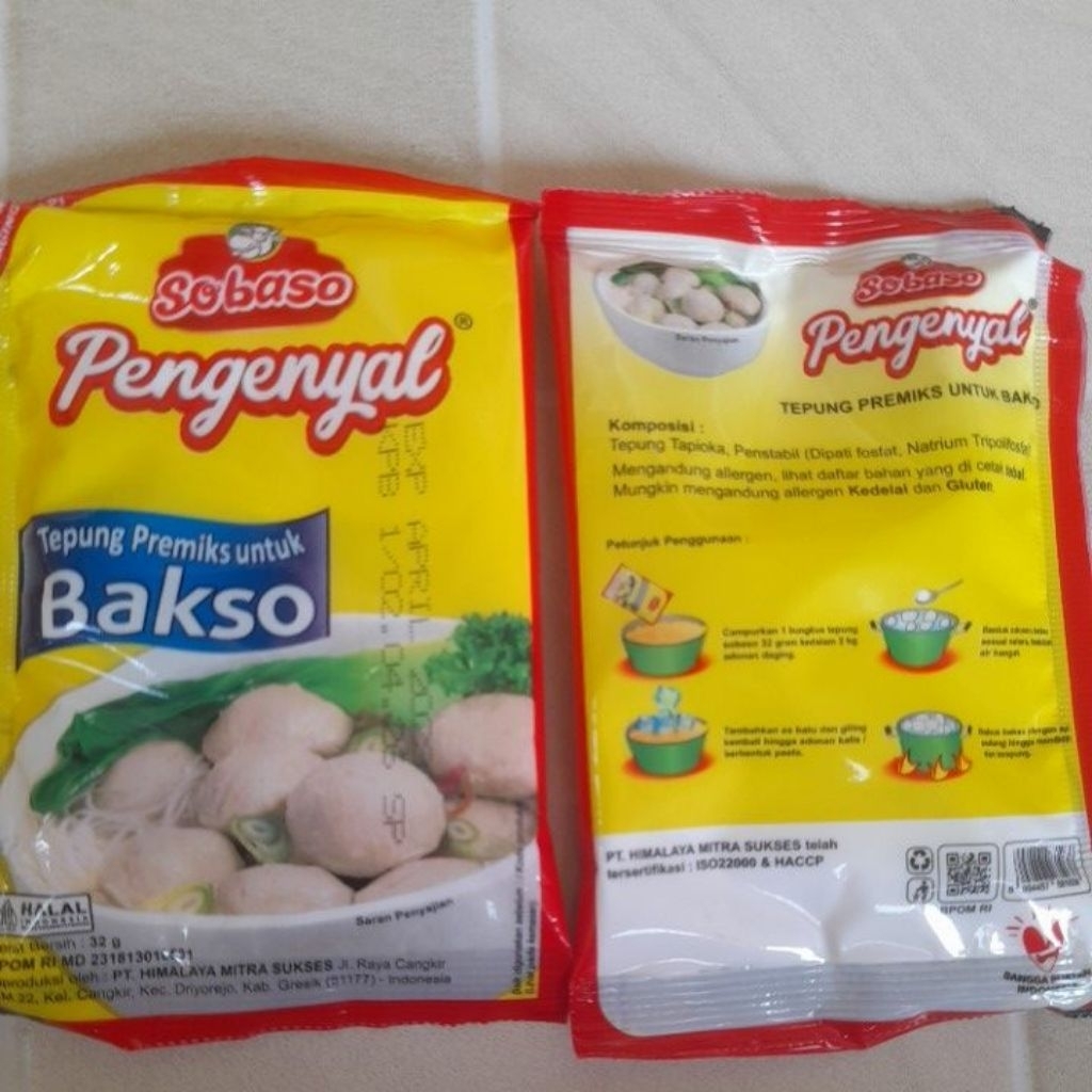 pengenyal bakso Sobaso 32gr