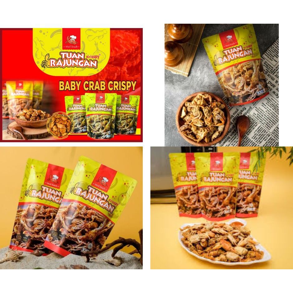 Tuan Rajungan Krisspy 40g By Moil Snack