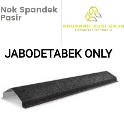 Atap Nok Spandek Pasir/ Talang Juray 0.35 Panjang 3 meter
