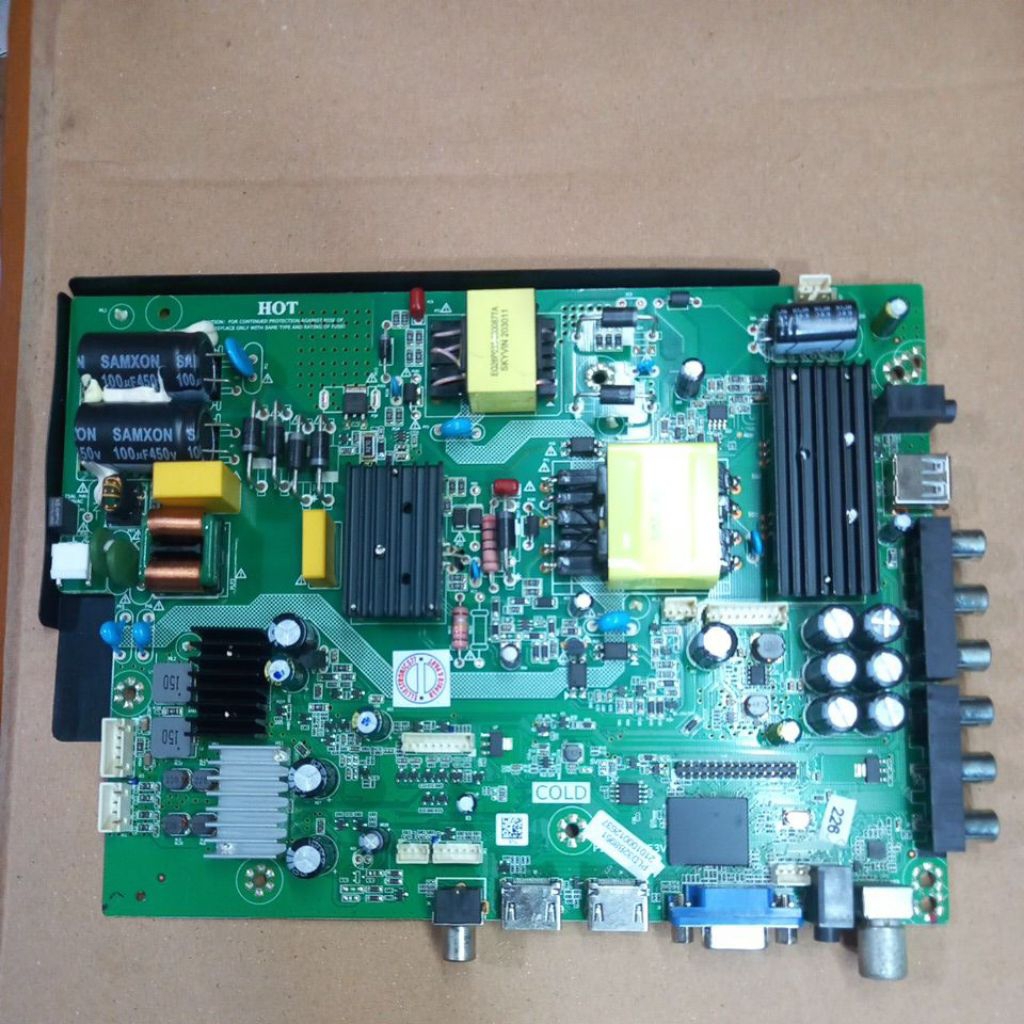mb mainboard motherboard tv polytron pld32b8951 32b8951 soundbar
