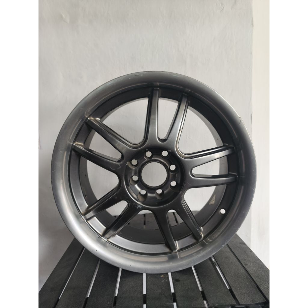VELG SEREP RACING R17 DOBEL PCD 4x100/114.3 BEKAS SATUAN