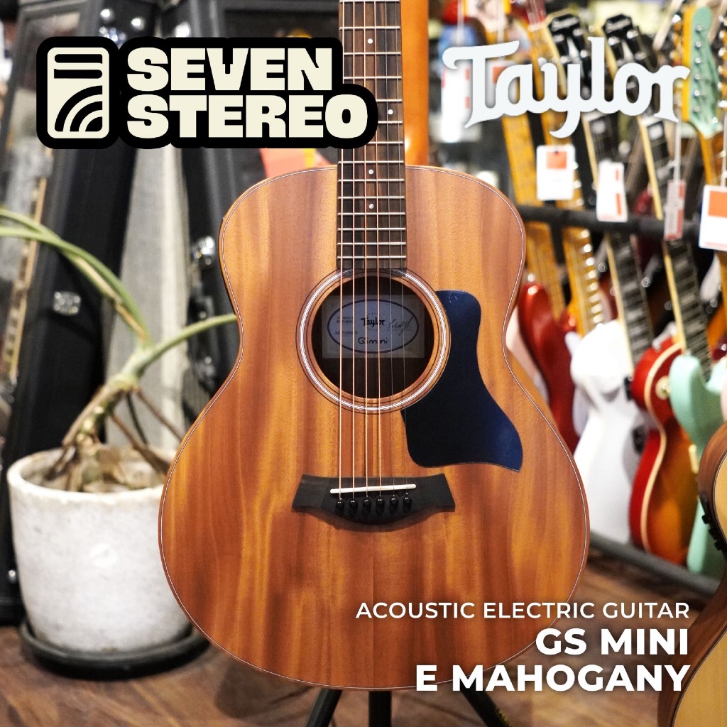 TAYLOR GS MINI E MAH MAHOGANY ACOUSTIC ELECTRIC GUITAR