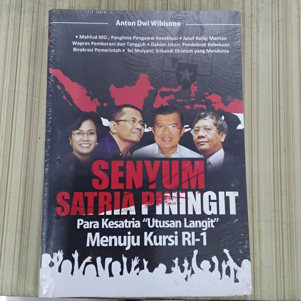BUKU SENYUM SATRIA PININGIT - ANTON DWI WIBISONO - IRCISOD - ORIGINAL - AN