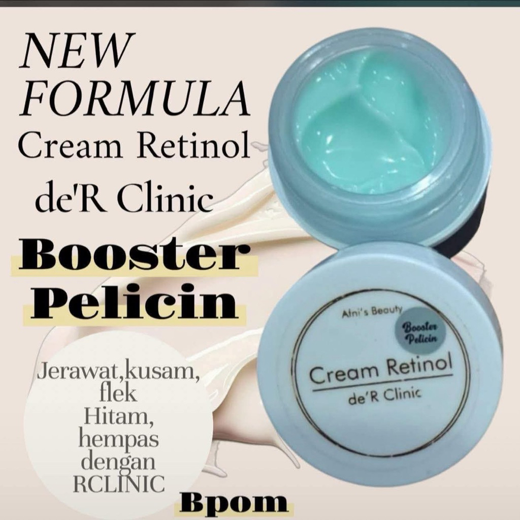 SALEP PELICIN WAJAH RCLINIC DOKTER KUALITAS PREMIUM KEMASAN BARU BPOM