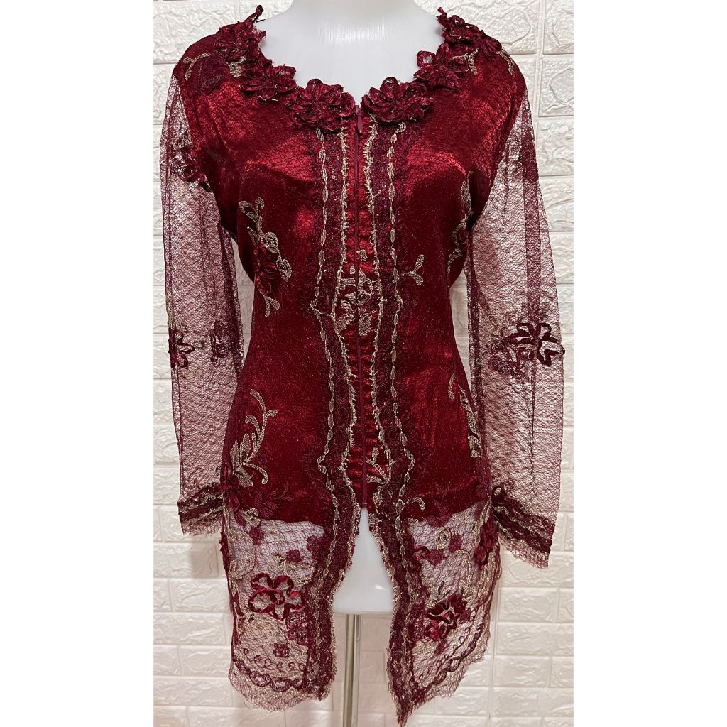 KEBAYA BRUKAT MODERN PAYET MEWAH